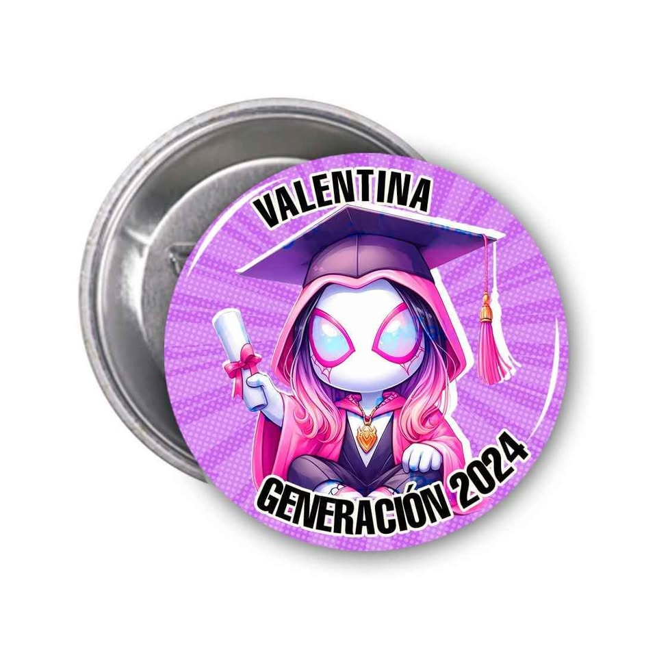 Chapita Alfiler Personalizadas de Regalo