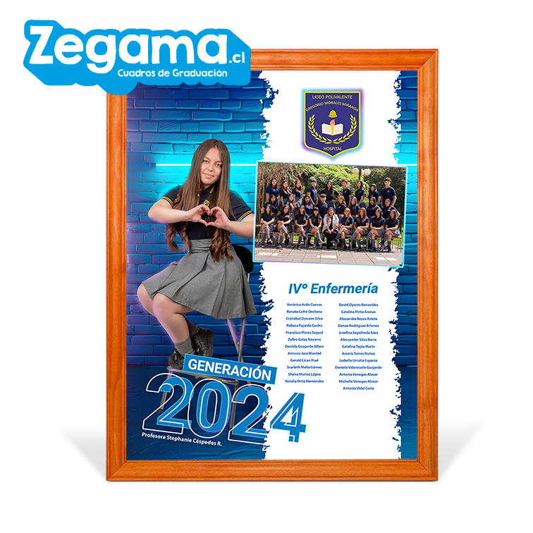 Cuadro de Graduacion Neon