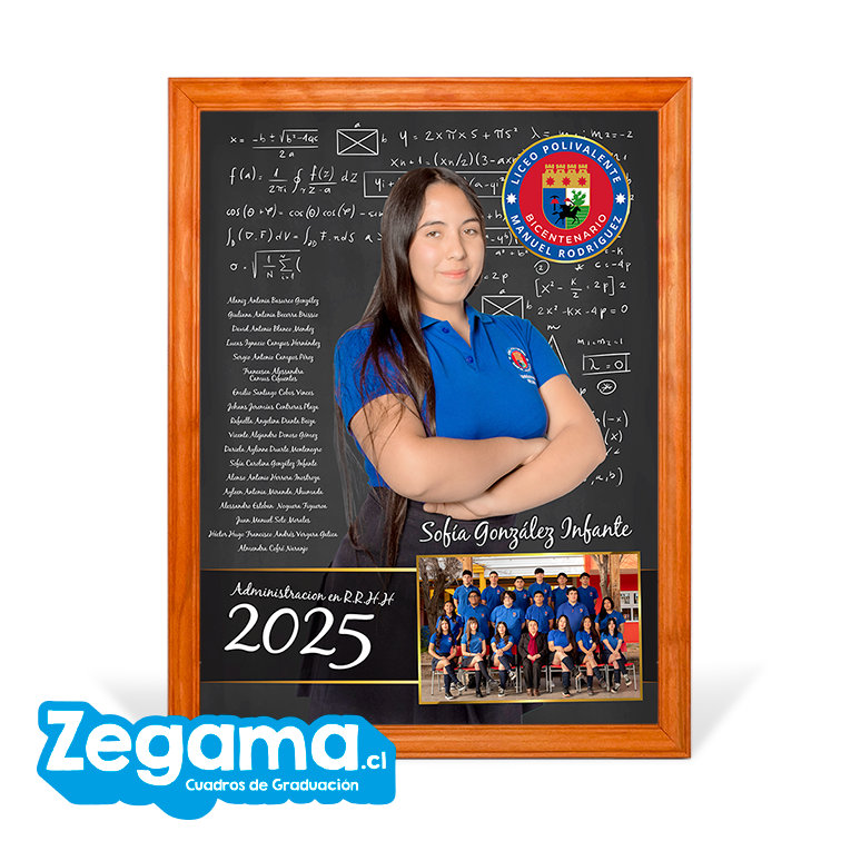 Cuadro Graduación Pizarra