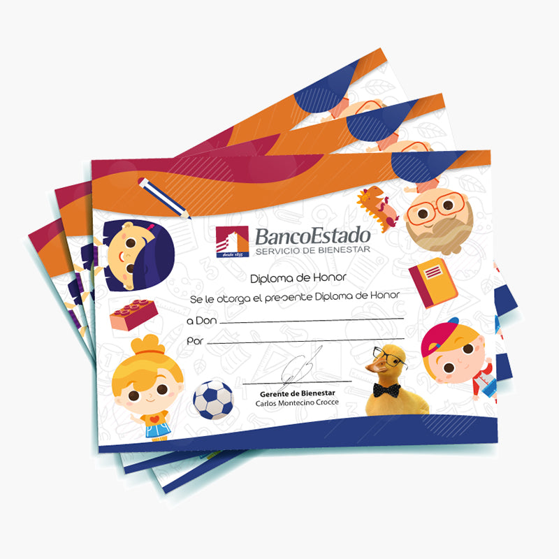 Impresion Diploma o Certificado