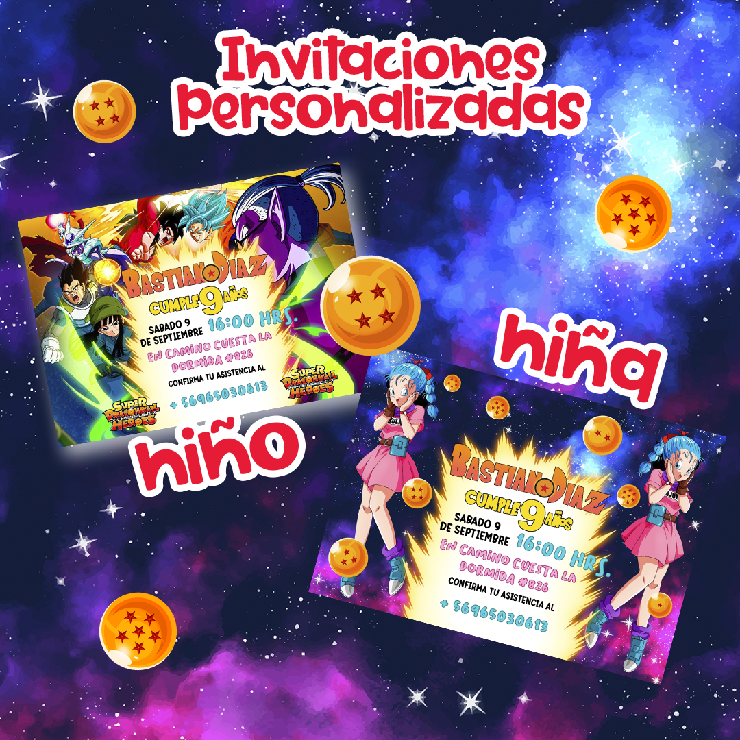 Invitacion Cumpleaños