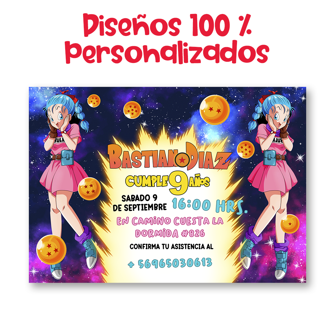 Invitacion Cumpleaños