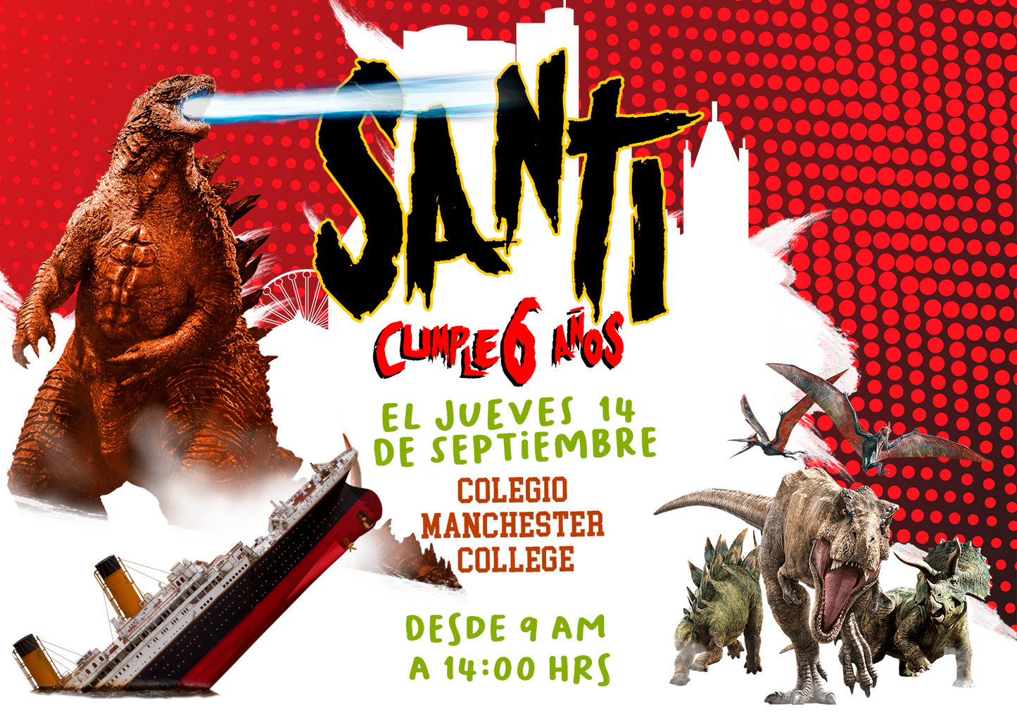 Invitacion Cumpleaños