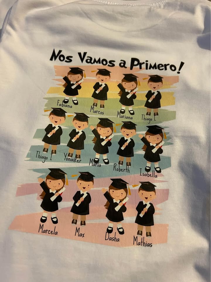 Polera Graduacion Doble cara