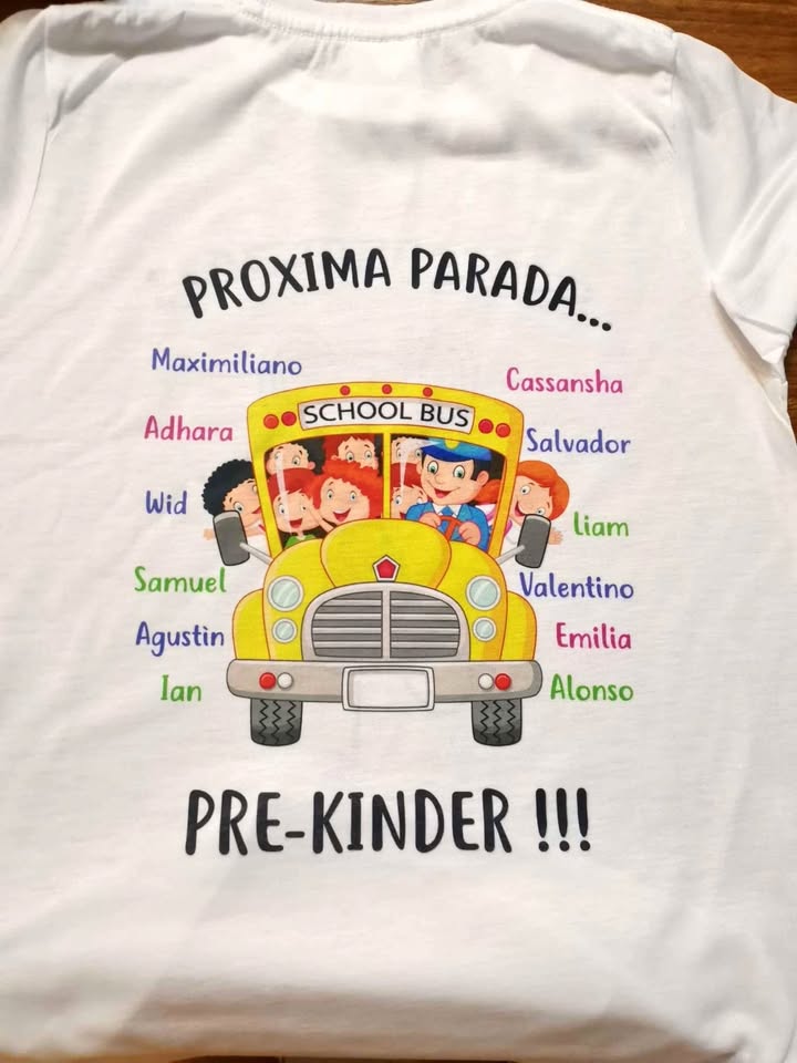 Polera Graduacion Dtf