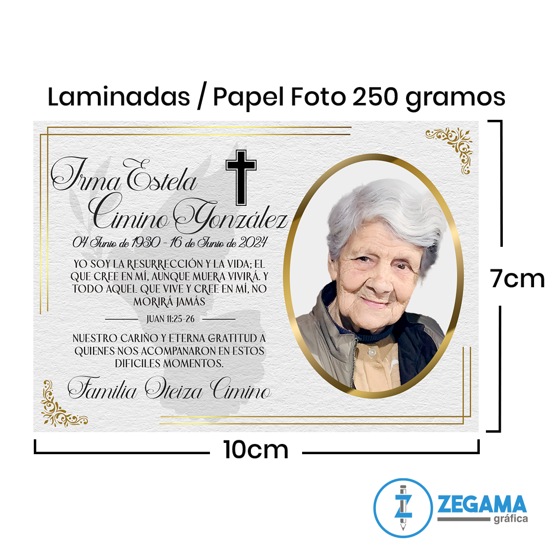 Tarjetas de Condolencia