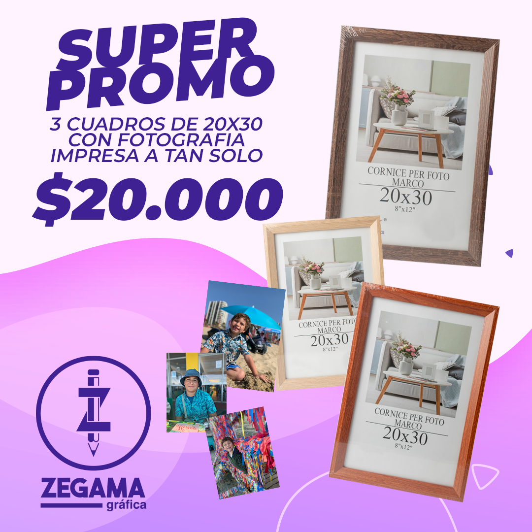 Promo Cuadros A4