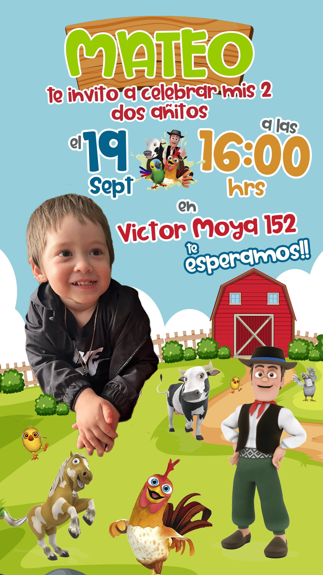 Invitacion Cumpleaños