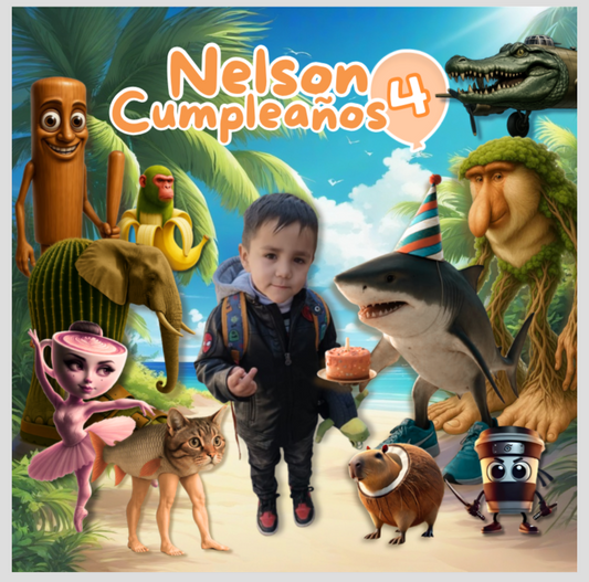 Foto Pendon Cumpleaños