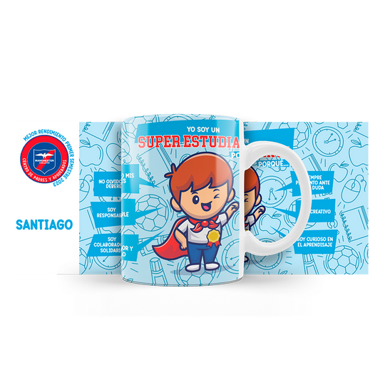 Tazon Personalizado para Colegios.